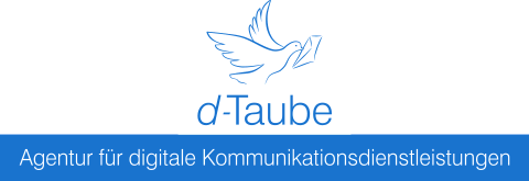 Logo d-Taube - Agentur für digitale Kommunikationsdienstleistungen